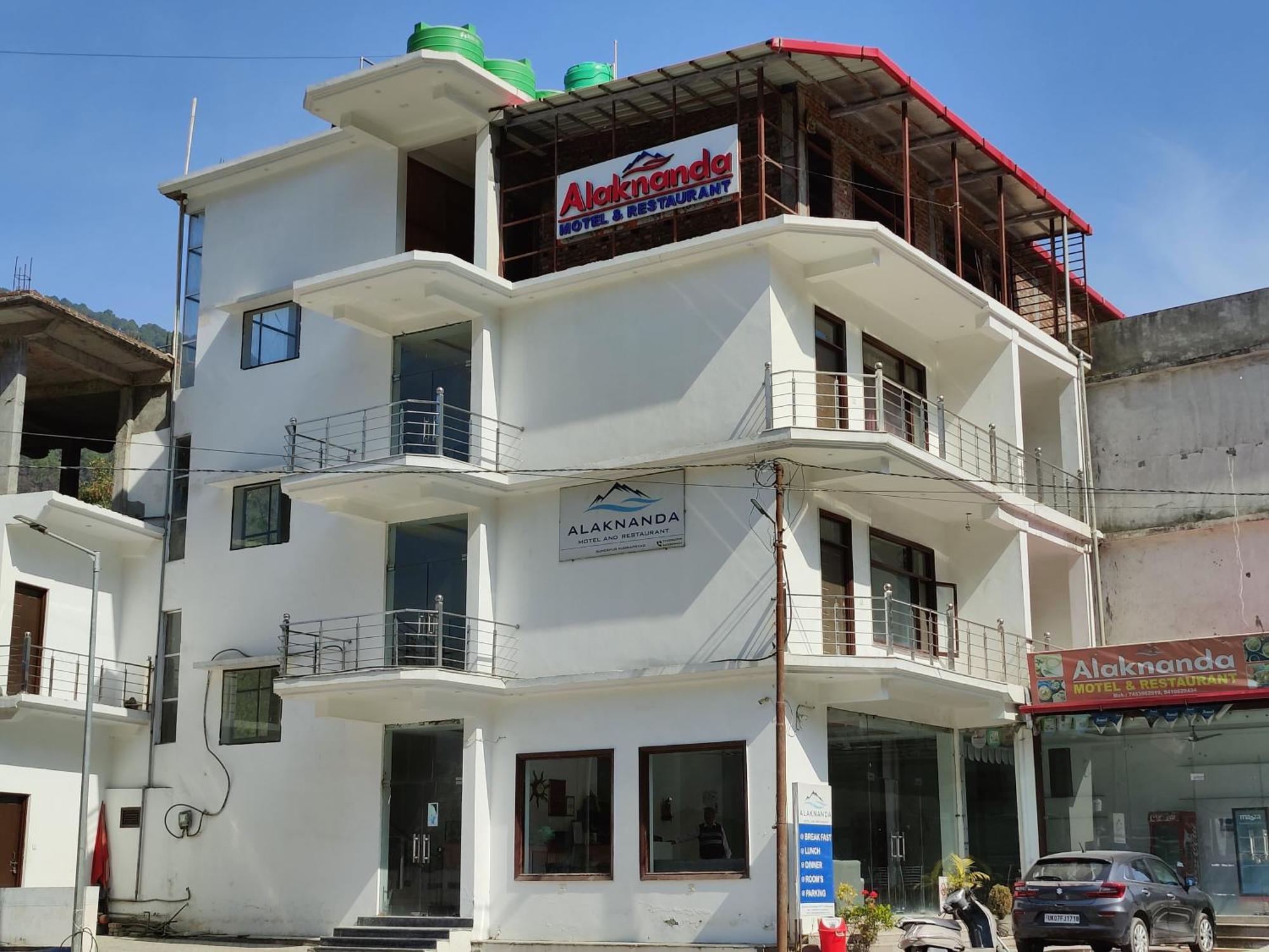 Alaknanda Motel & Restaurant Rudraprayāg Esterno foto