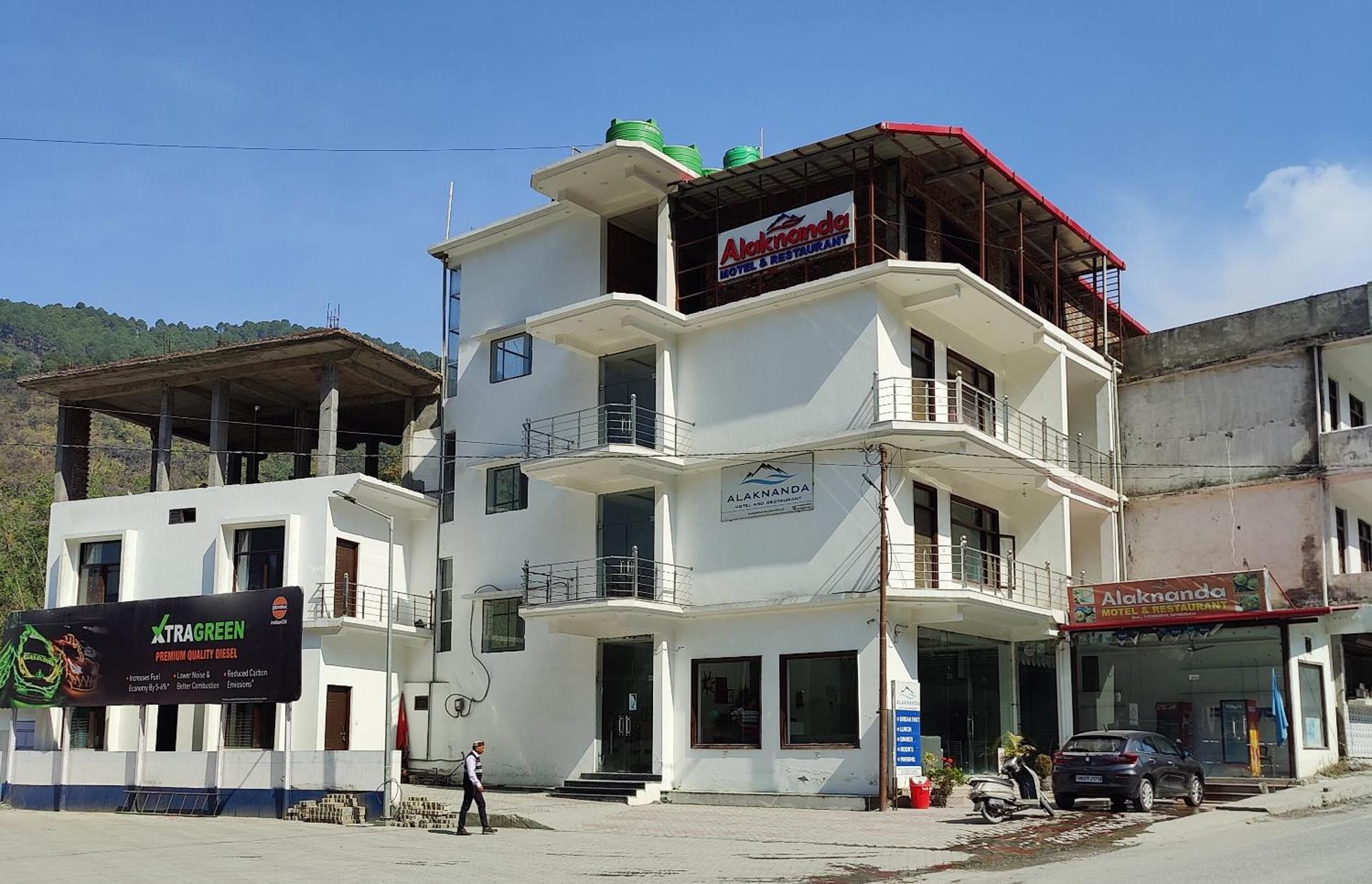 Alaknanda Motel & Restaurant Rudraprayāg Esterno foto